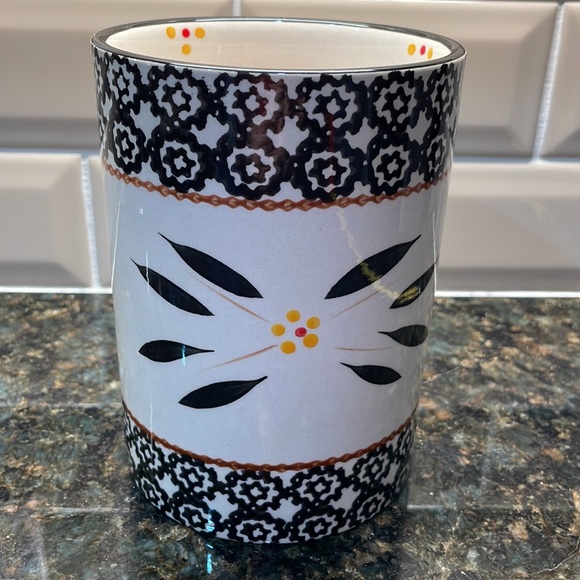 Temptations Black Old World Utensil Holder - Picture 3 of 6